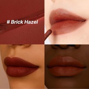 touch in Sol 05 Brick Hazel Vegan Again Blur Core Lip Tint- brown red, matte